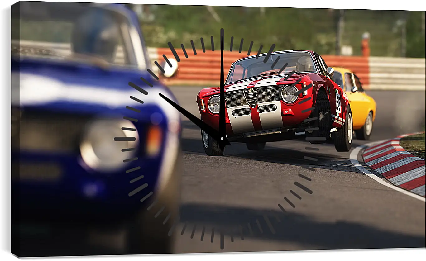 Часы картина - Assetto Corsa
