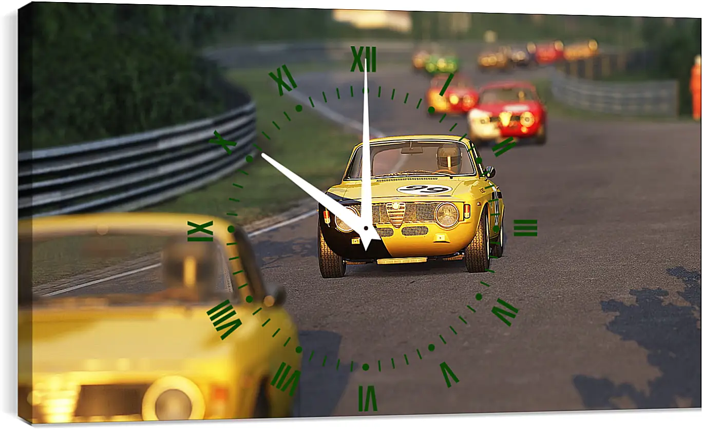 Часы картина - Assetto Corsa
