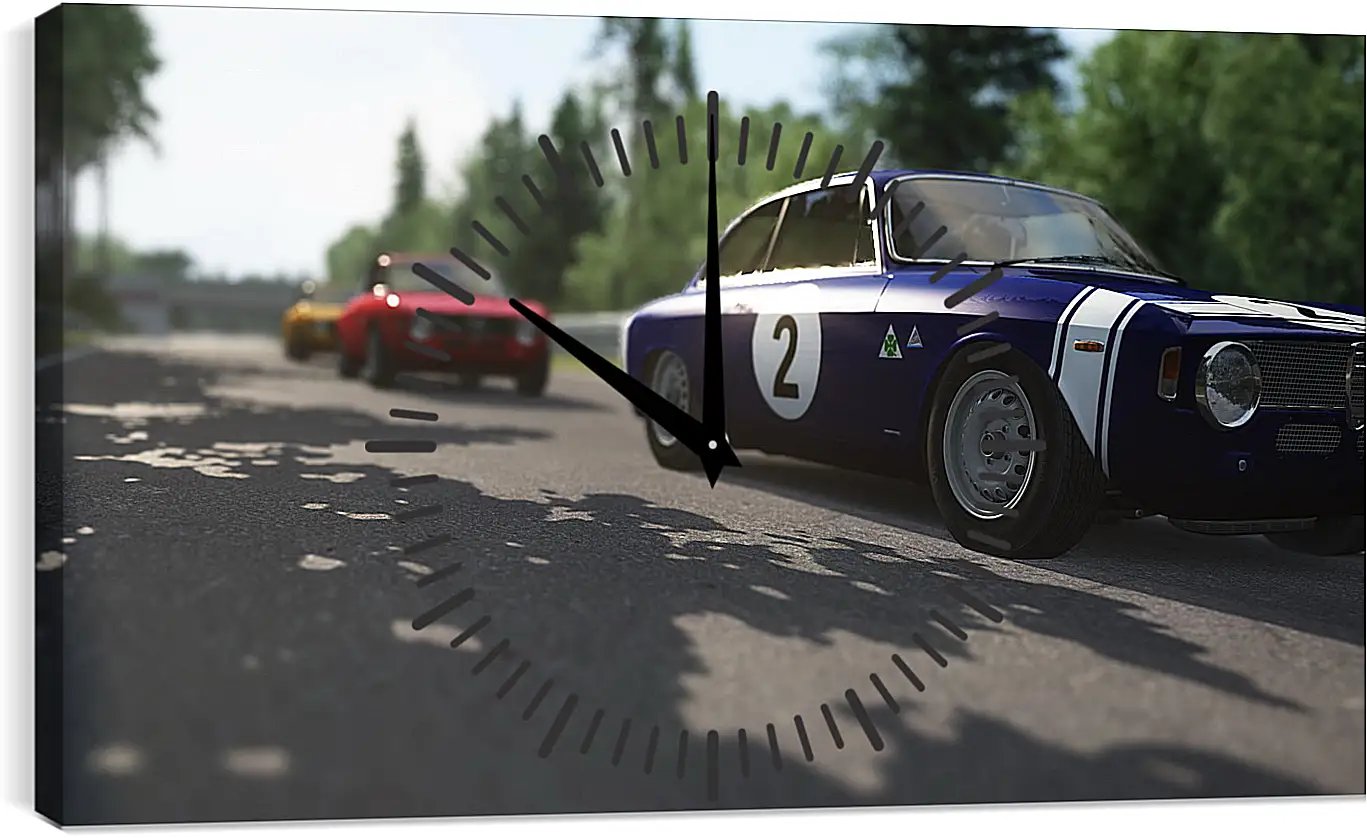 Часы картина - Assetto Corsa
