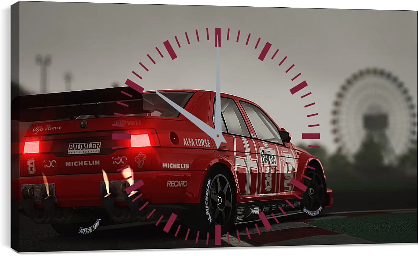 Часы картина - Assetto Corsa
