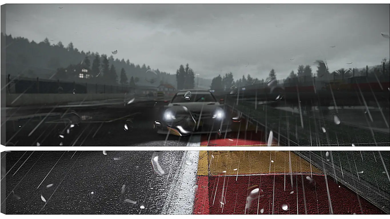 Модульная картина - Project Cars
