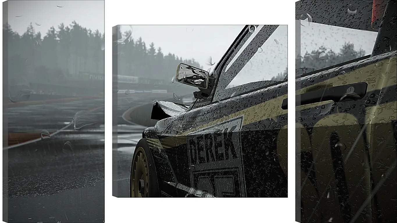 Модульная картина - Project Cars
