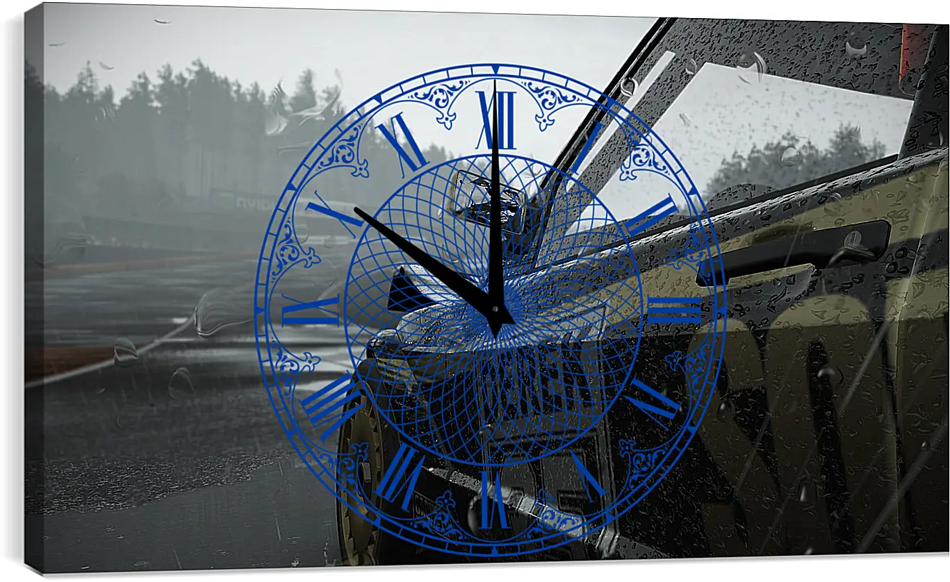 Часы картина - Project Cars
