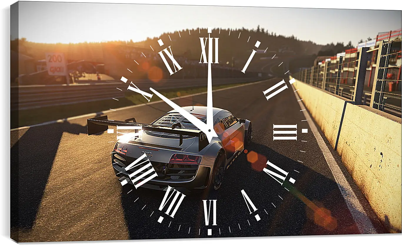 Часы картина - Project Cars
