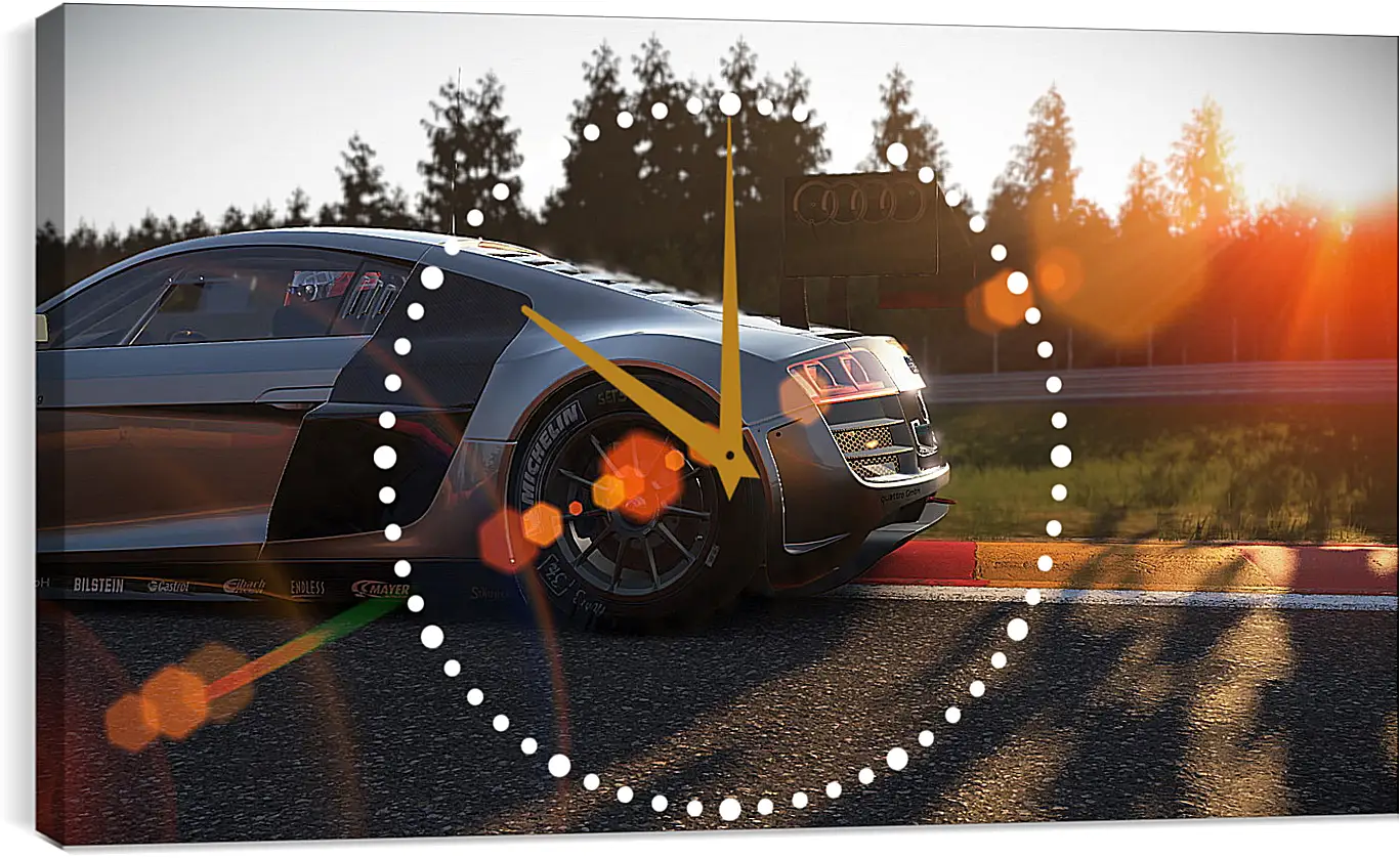Часы картина - Project Cars
