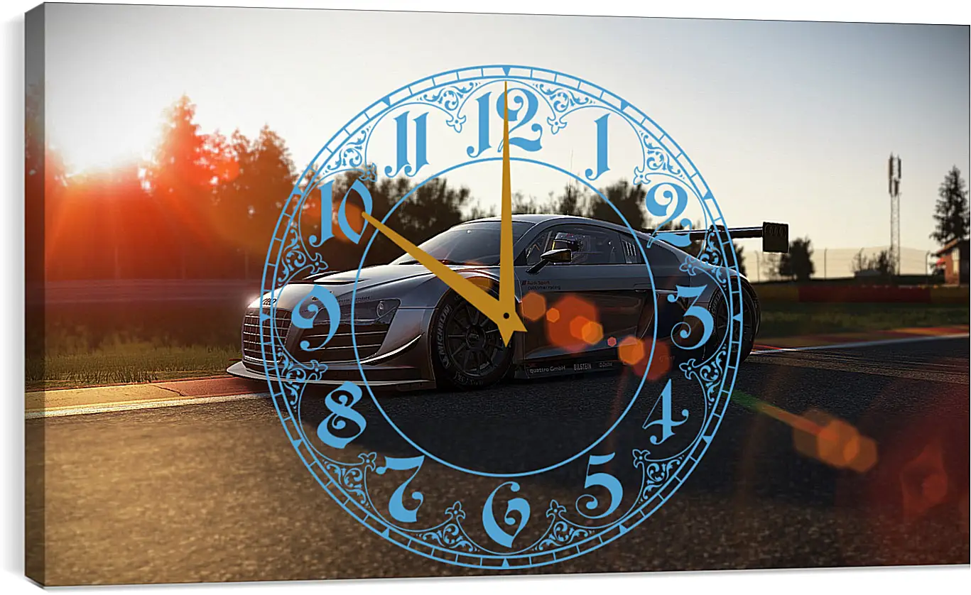 Часы картина - Project Cars

