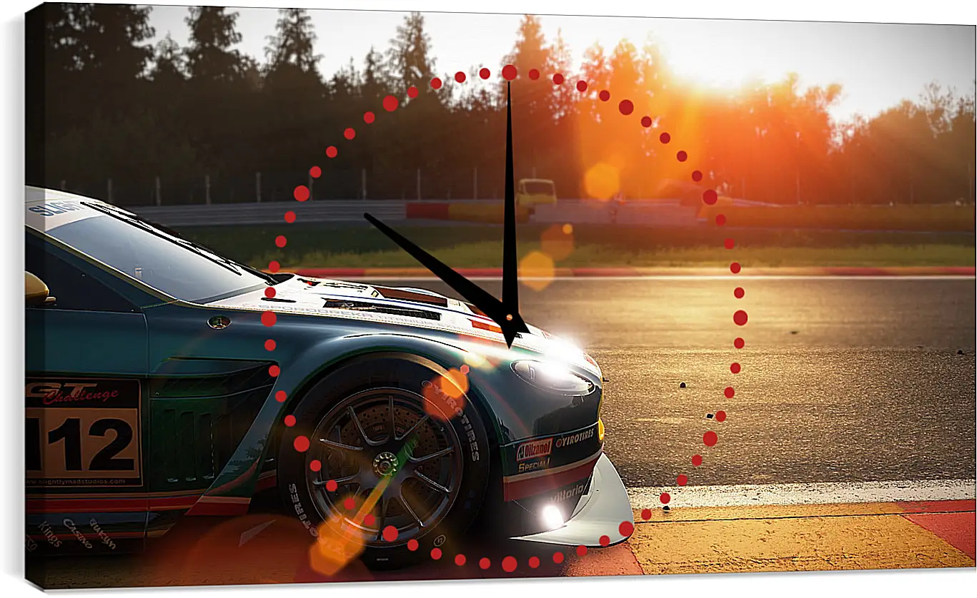 Часы картина - Project Cars
