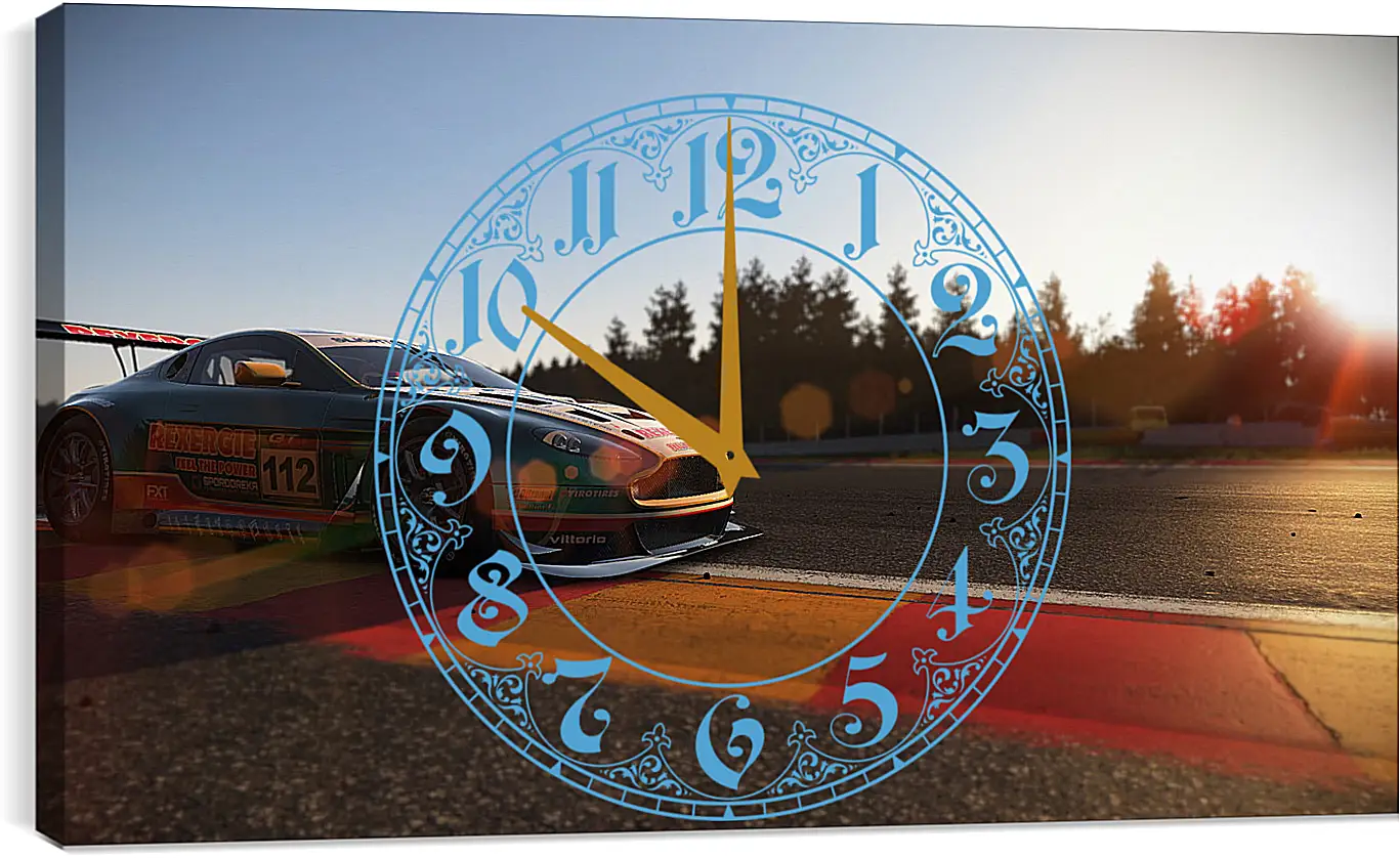 Часы картина - Project Cars
