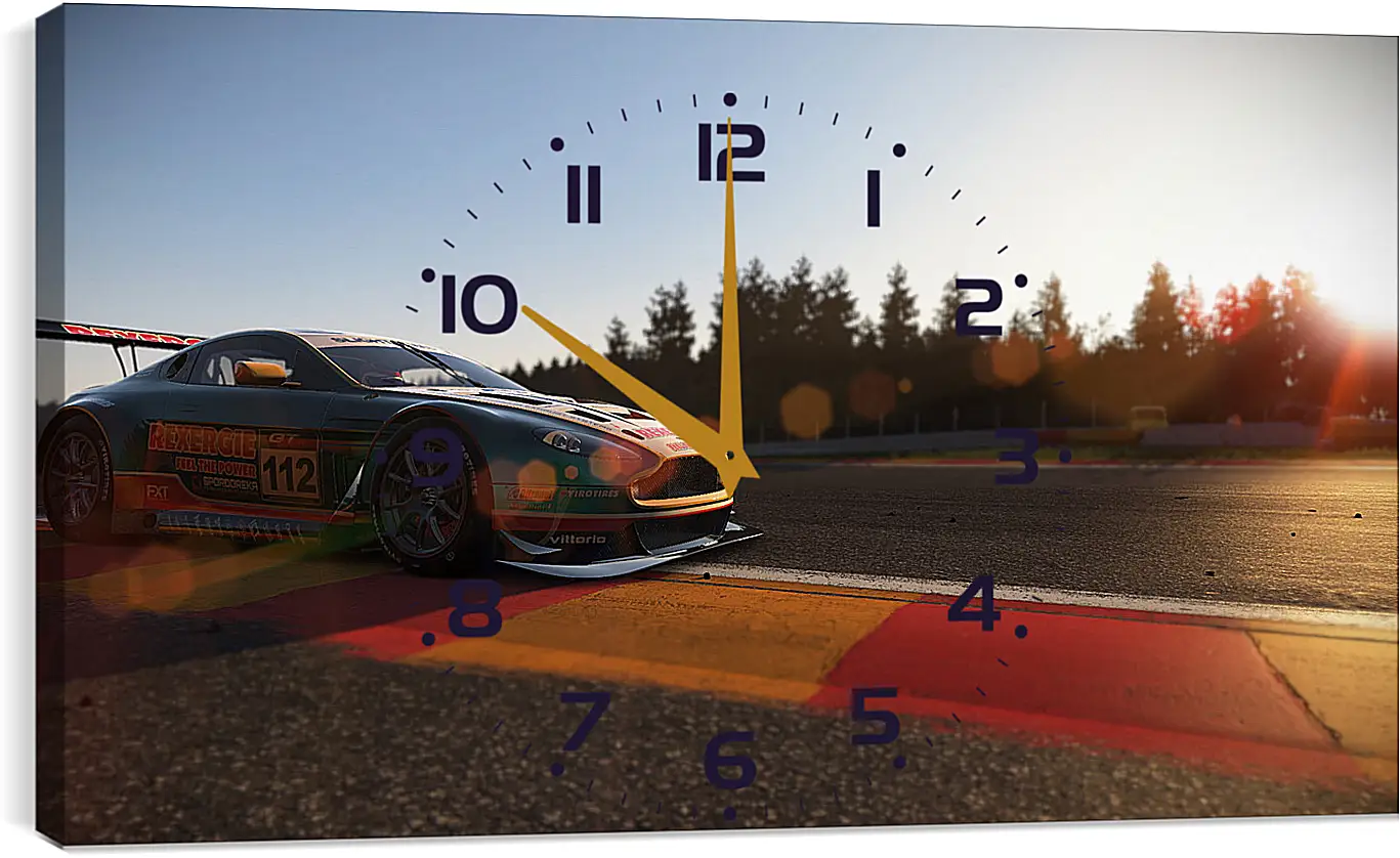 Часы картина - Project Cars
