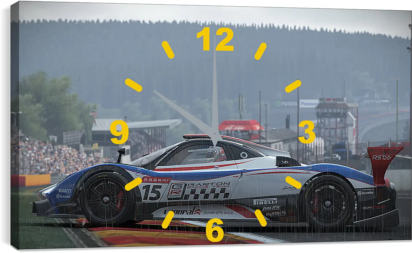 Часы картина - Project Cars

