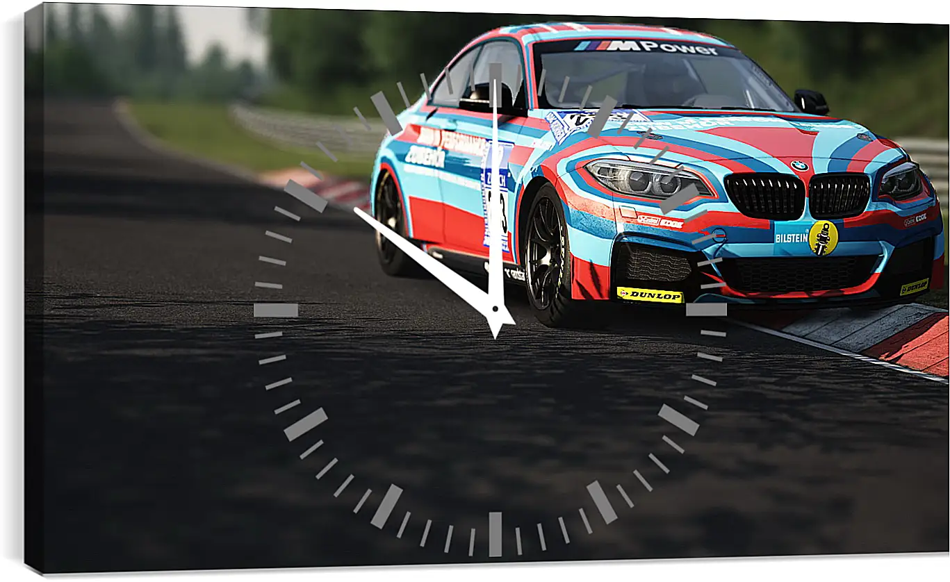 Часы картина - Assetto Corsa
