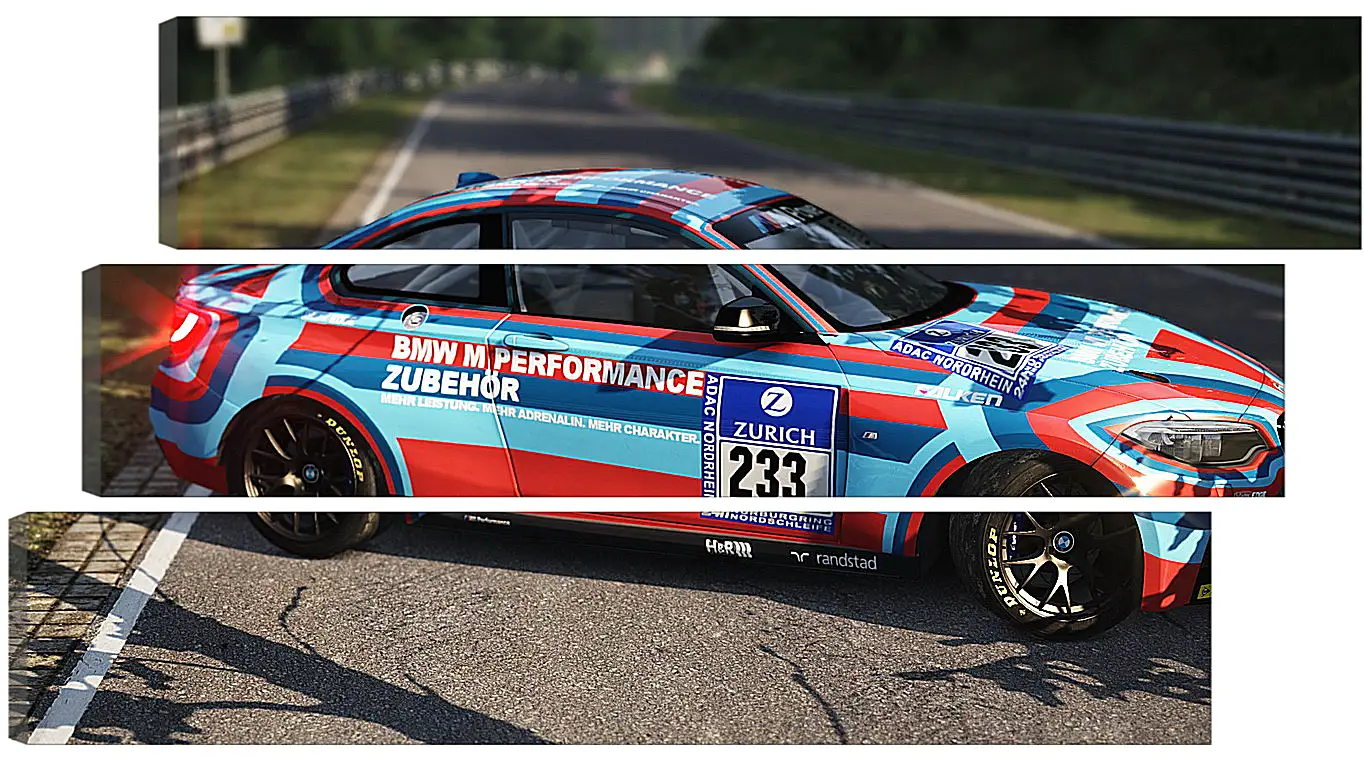 Модульная картина - Assetto Corsa
