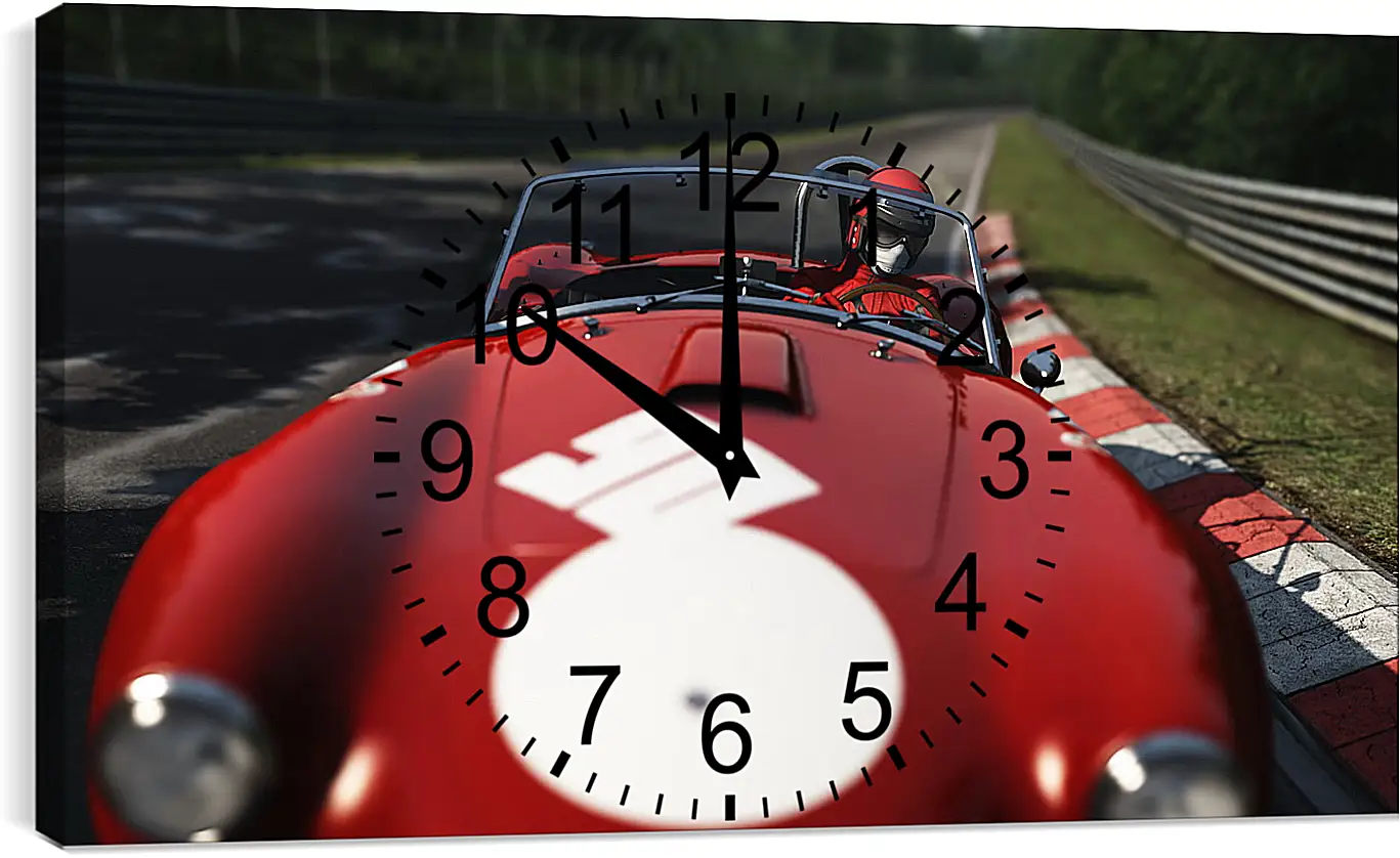 Часы картина - Assetto Corsa
