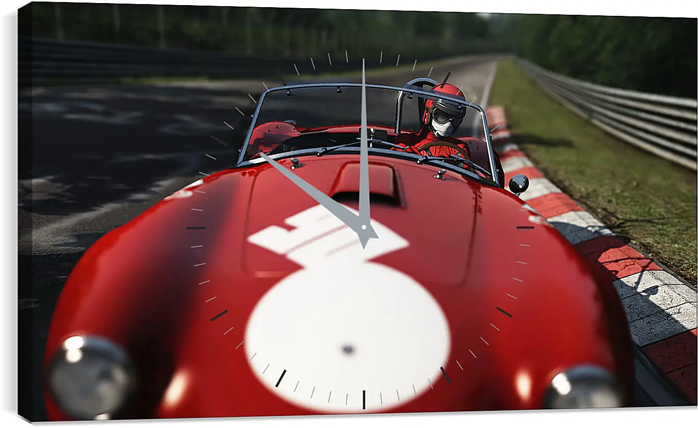 Часы картина - Assetto Corsa
