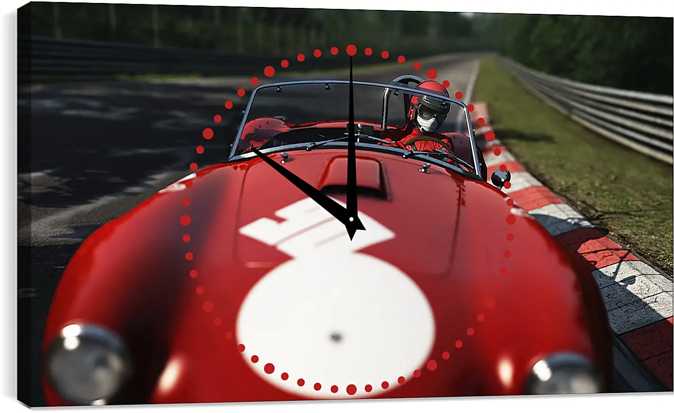 Часы картина - Assetto Corsa
