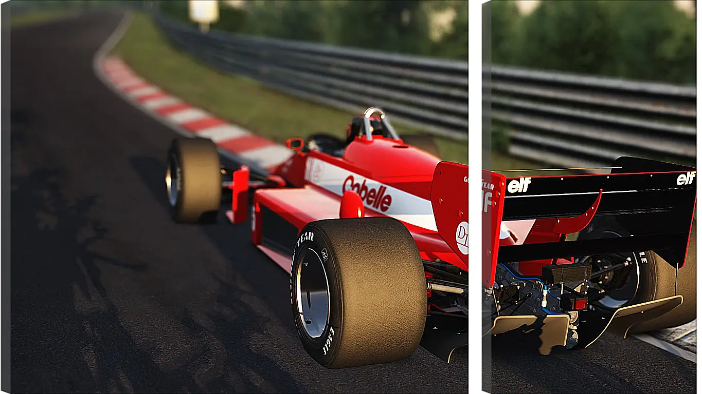 Модульная картина - Assetto Corsa
