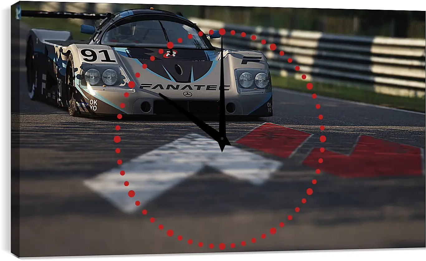 Часы картина - Assetto Corsa

