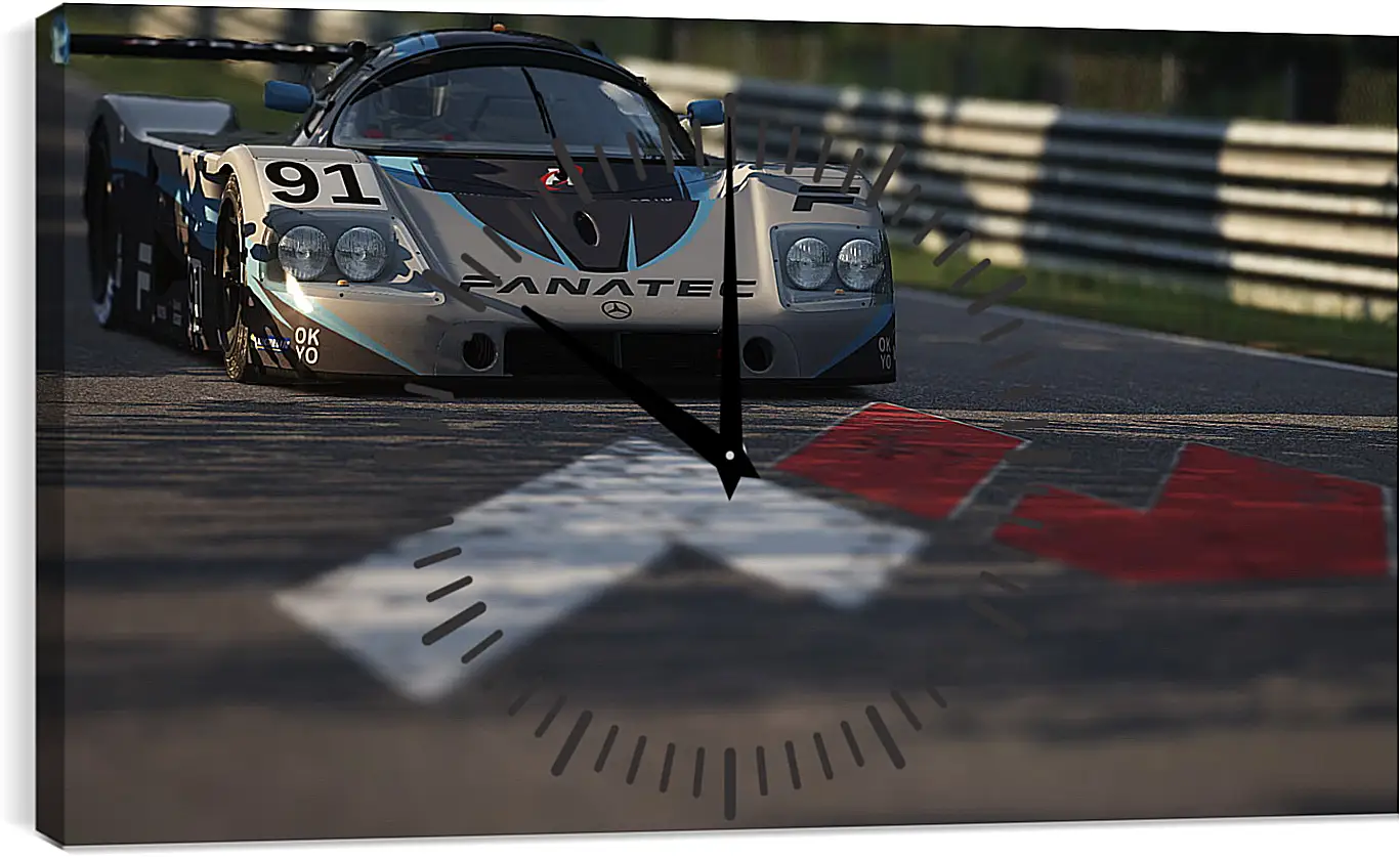 Часы картина - Assetto Corsa
