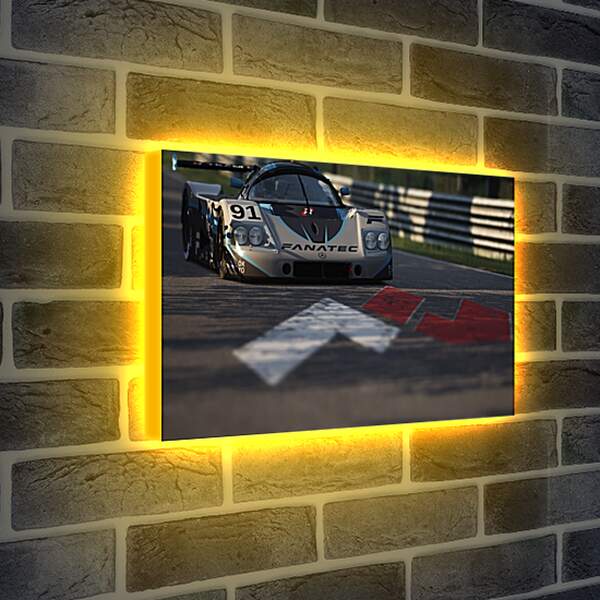 Лайтбокс световая панель - Assetto Corsa
