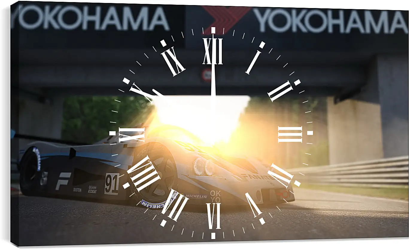 Часы картина - Assetto Corsa
