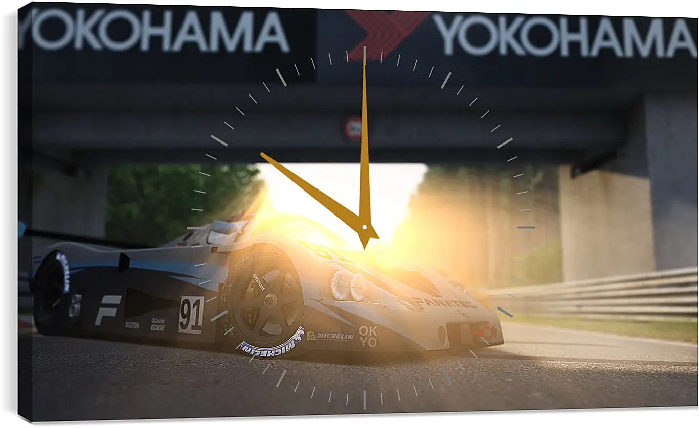 Часы картина - Assetto Corsa
