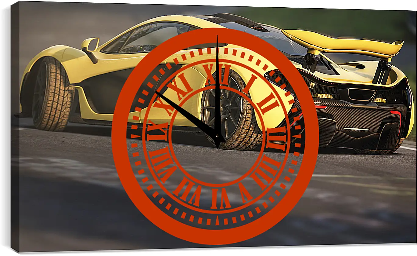 Часы картина - Assetto Corsa
