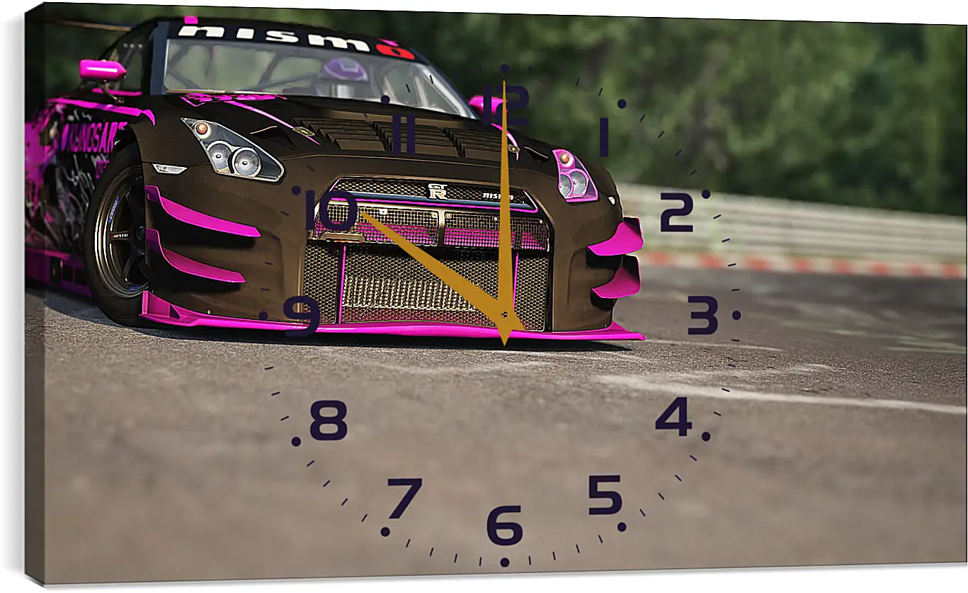 Часы картина - Assetto Corsa
