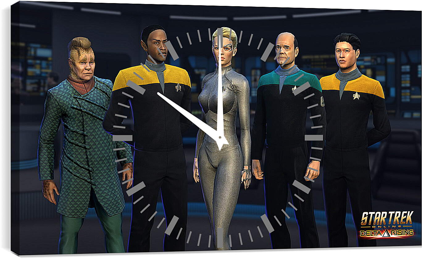 Часы картина - Star Trek
