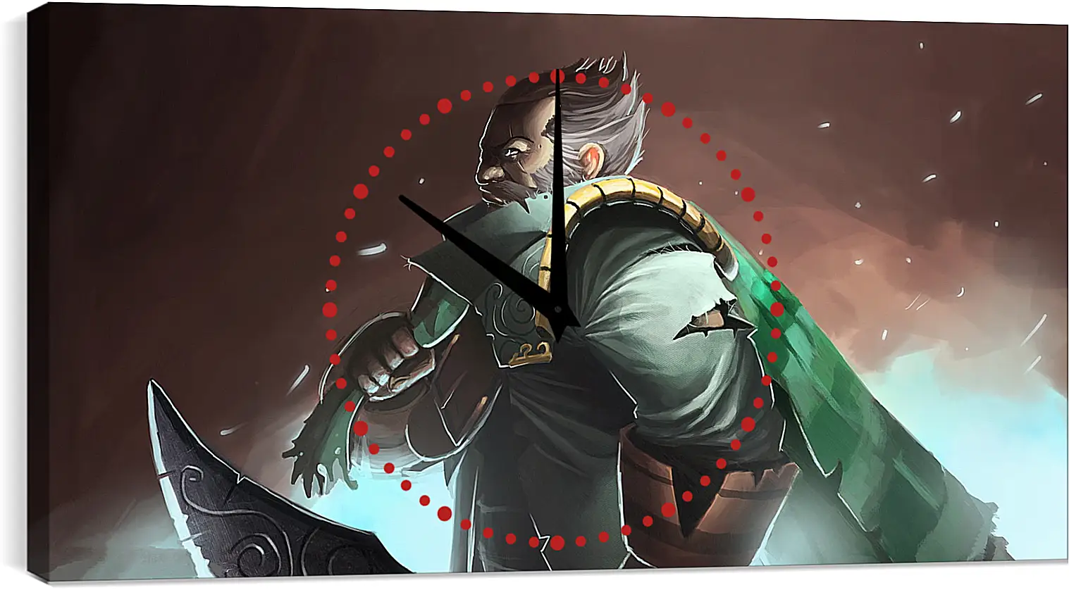 Часы картина - DotA 2