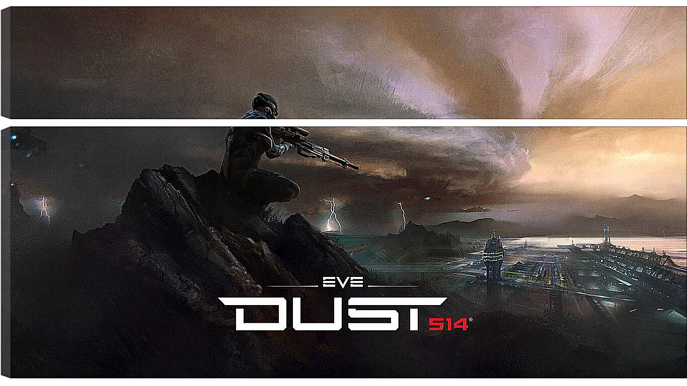 Модульная картина - Dust 514
