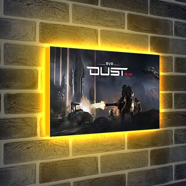 Лайтбокс световая панель - Dust 514
