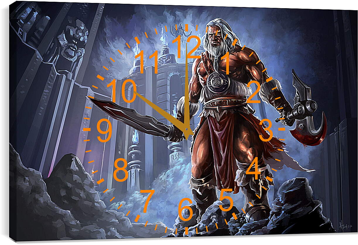 Часы картина - Diablo III: Reaper Of Souls
