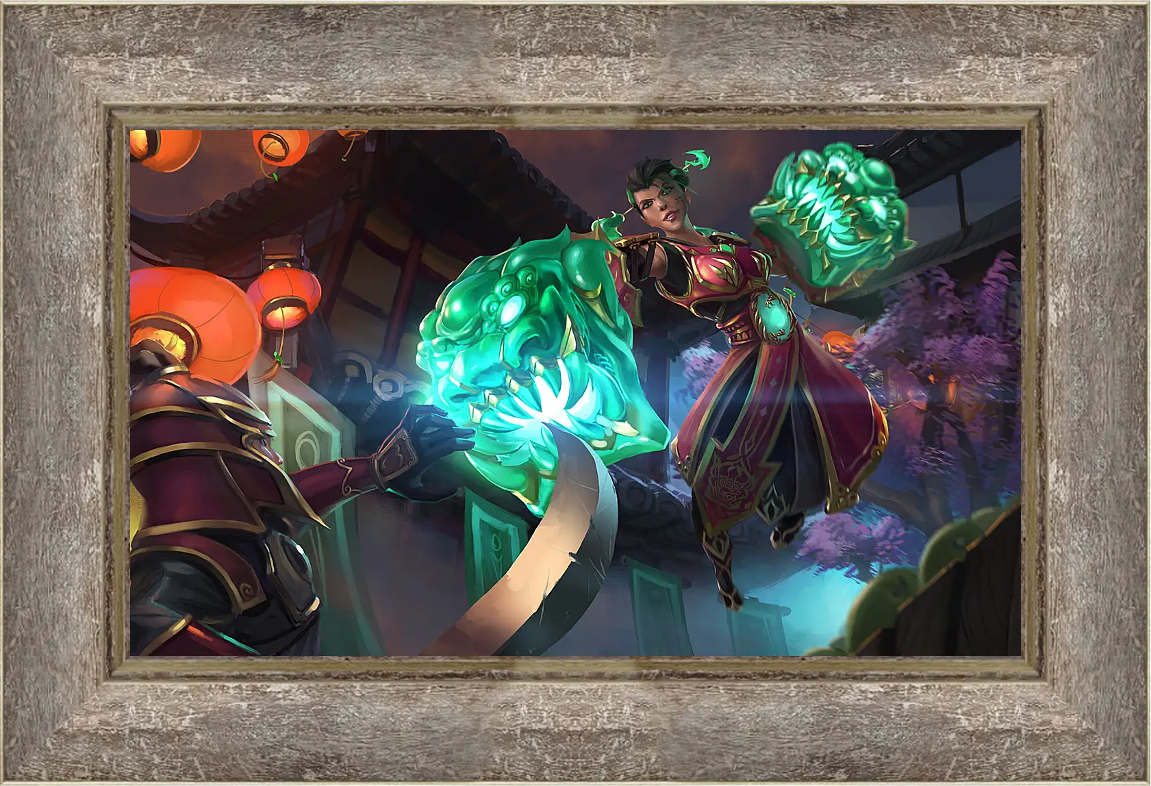 Картина в раме - League Of Legends
