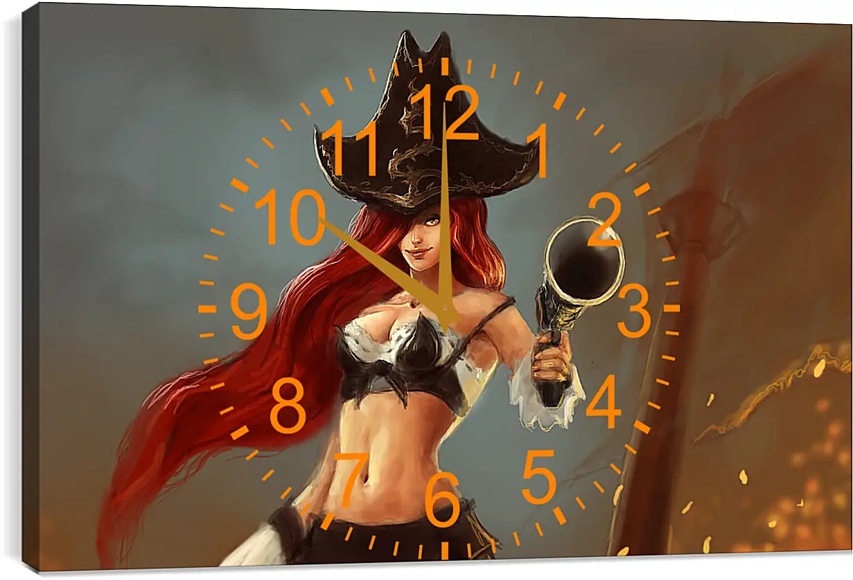 Часы картина - League Of Legends
