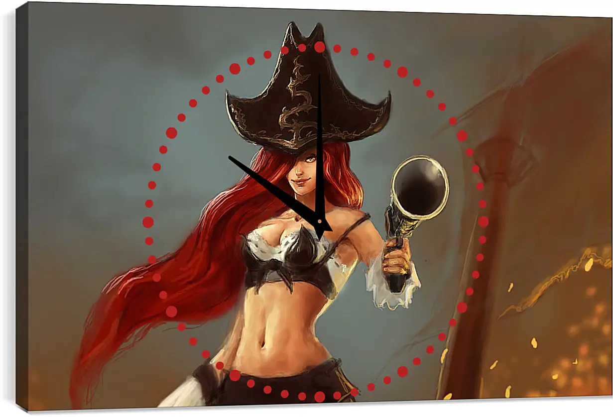 Часы картина - League Of Legends
