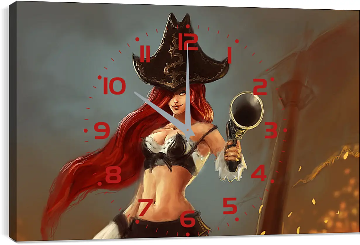 Часы картина - League Of Legends
