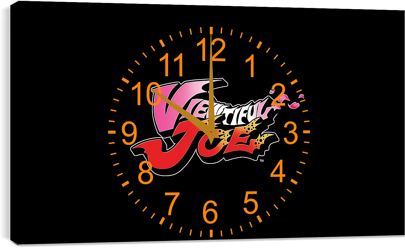 Часы картина - Viewtiful Joe
