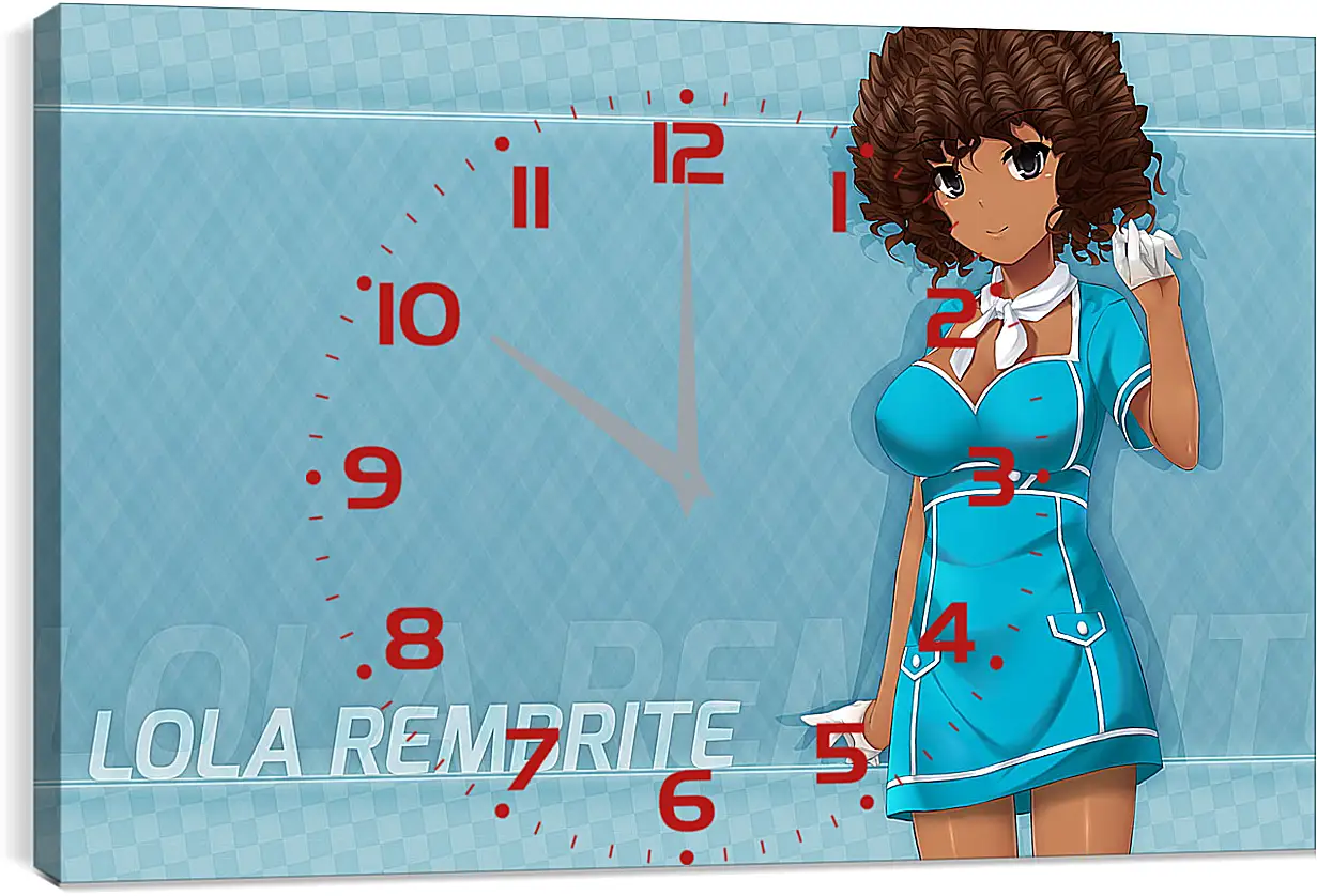 Часы картина - HuniePop
