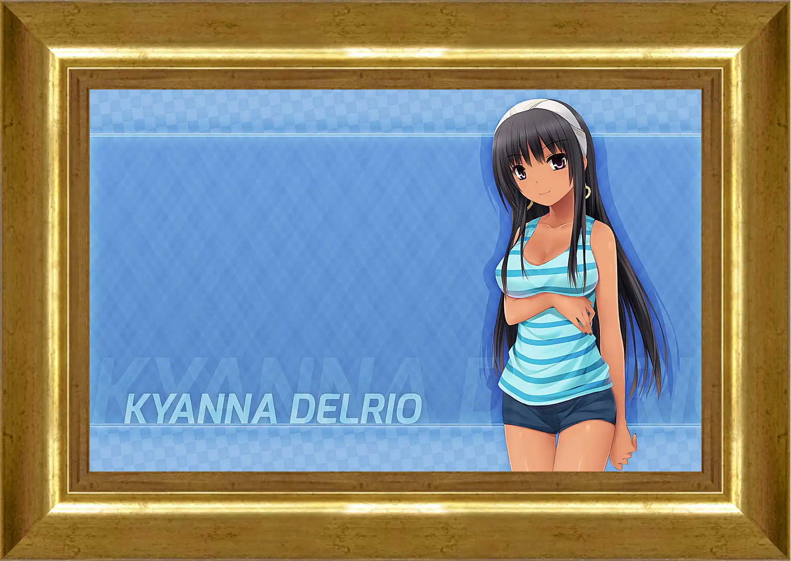 Картина в раме - HuniePop
