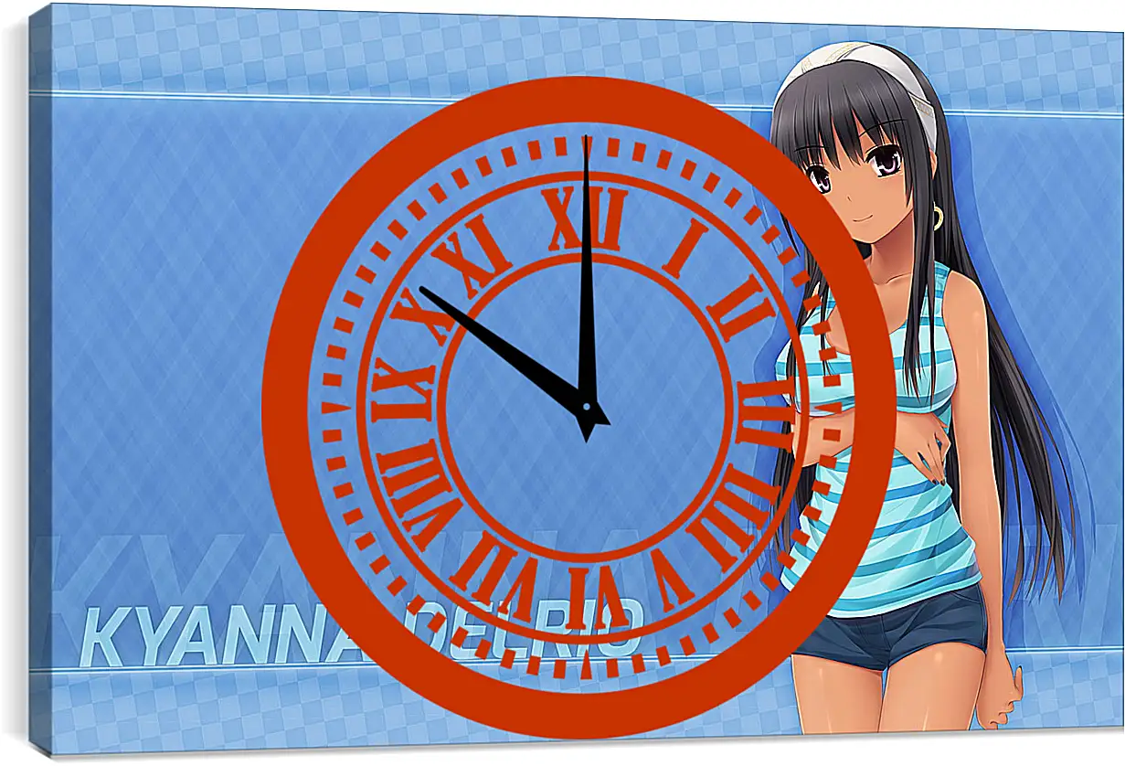 Часы картина - HuniePop

