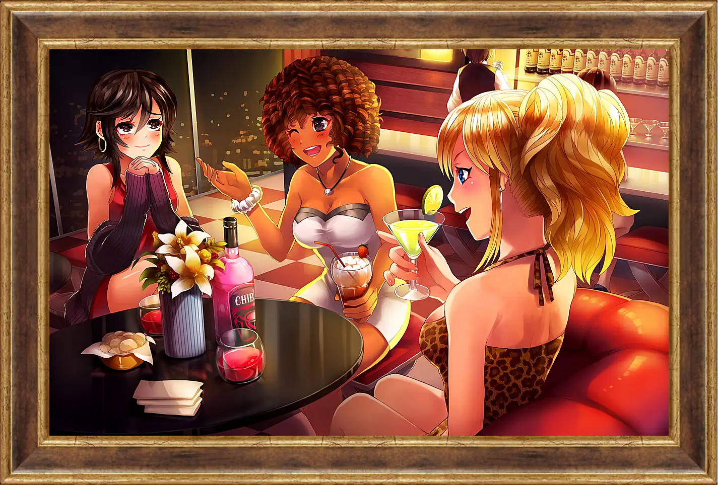 Картина в раме - HuniePop
