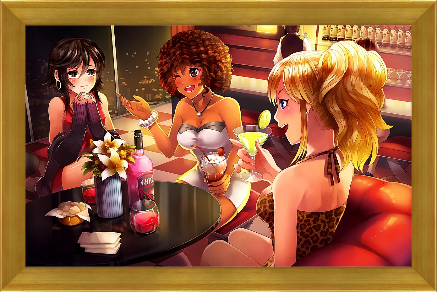 Картина в раме - HuniePop
