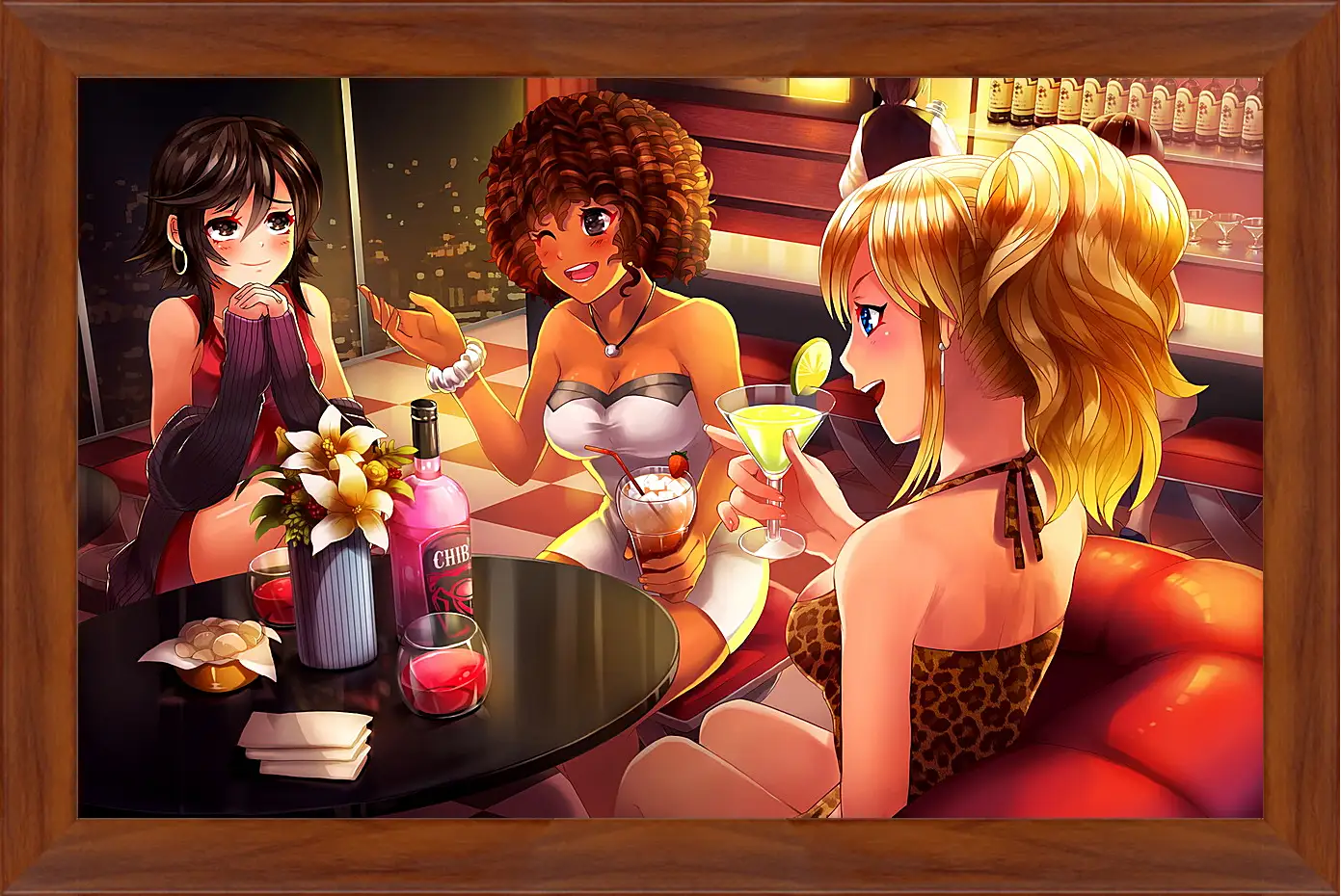 Картина в раме - HuniePop
