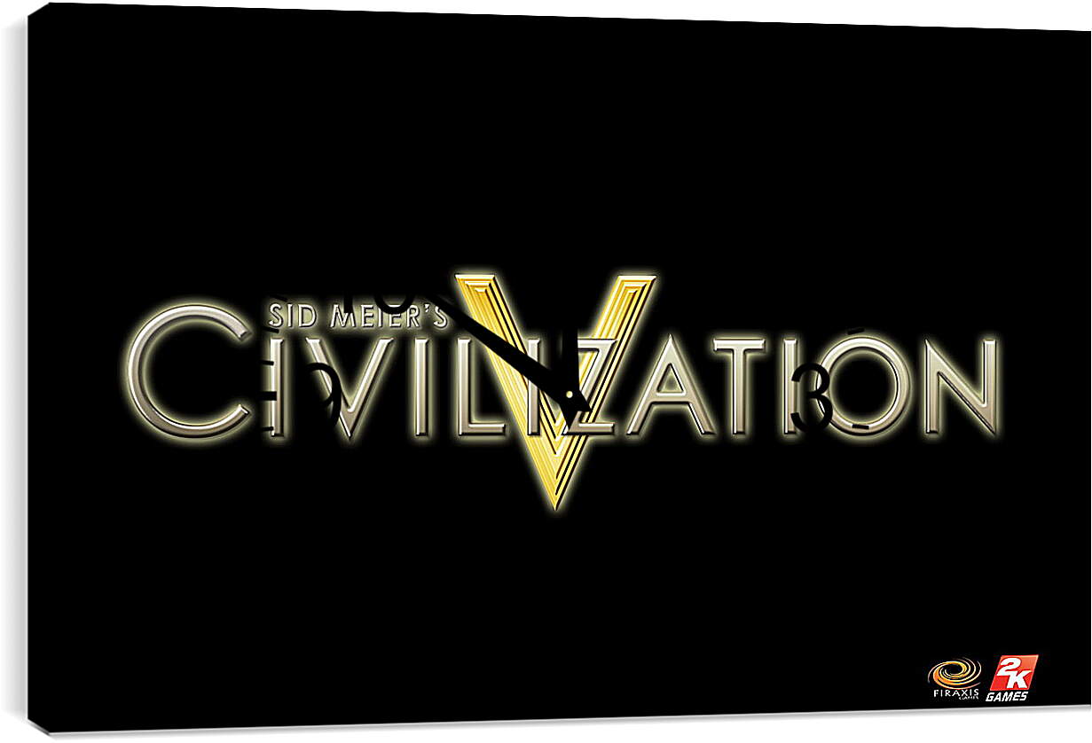 Часы картина - Civilization V

