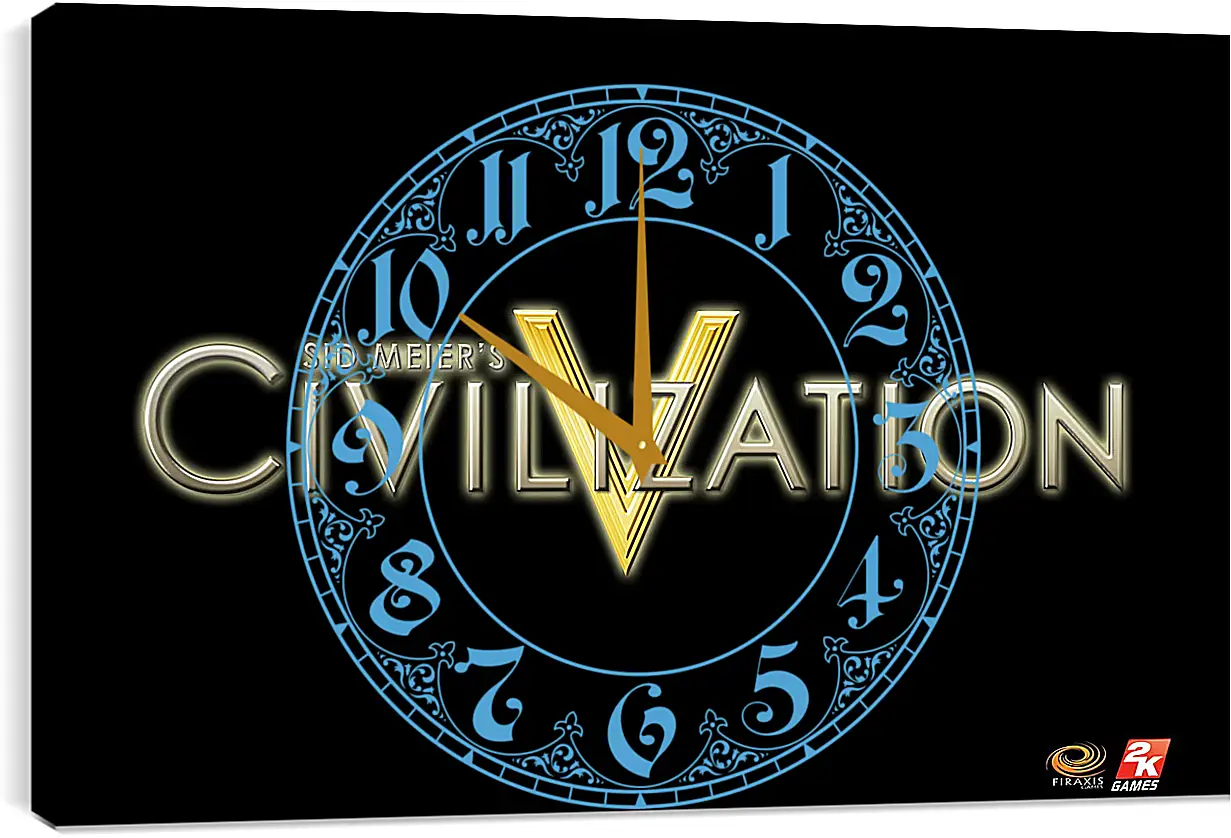 Часы картина - Civilization V
