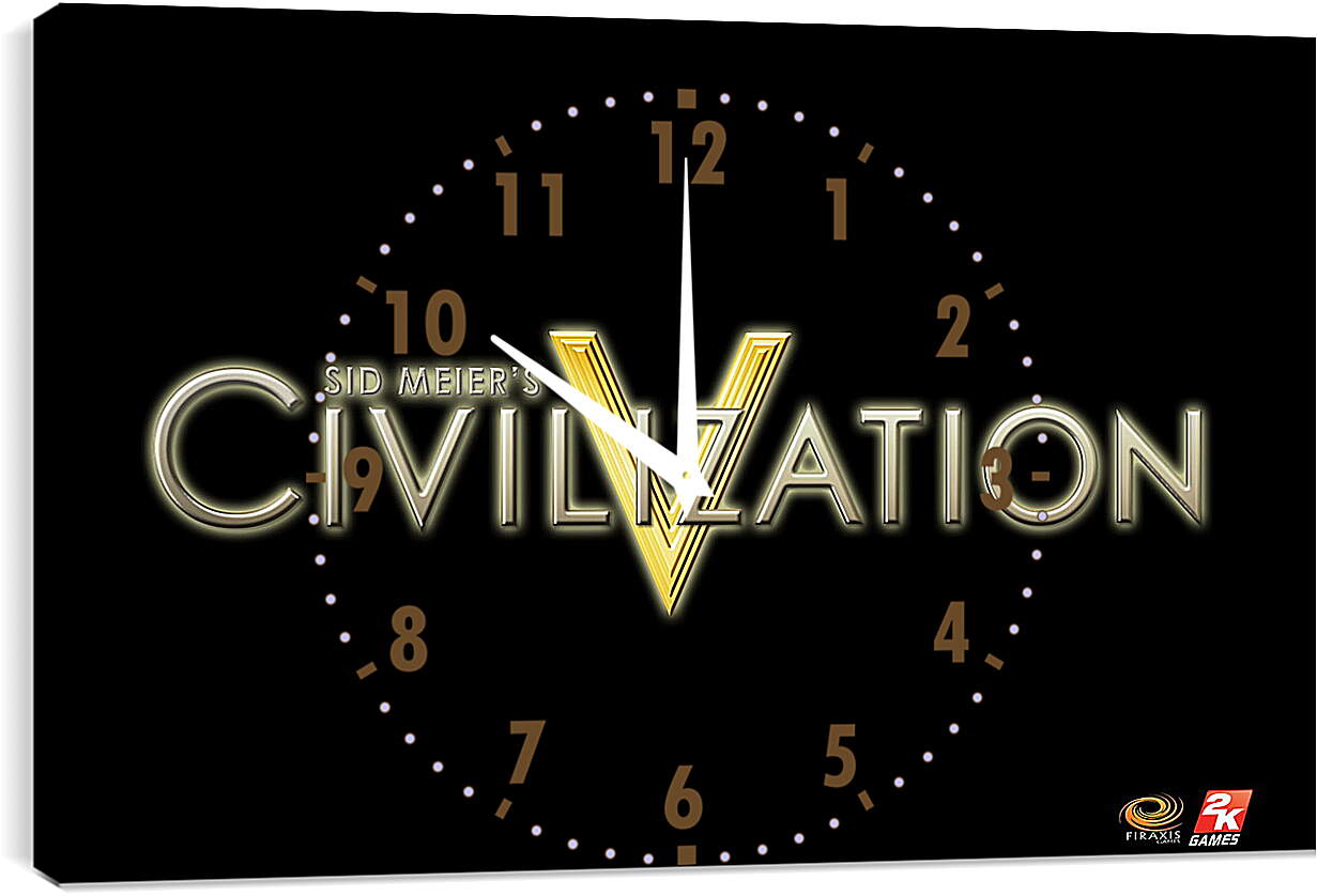 Часы картина - Civilization V
