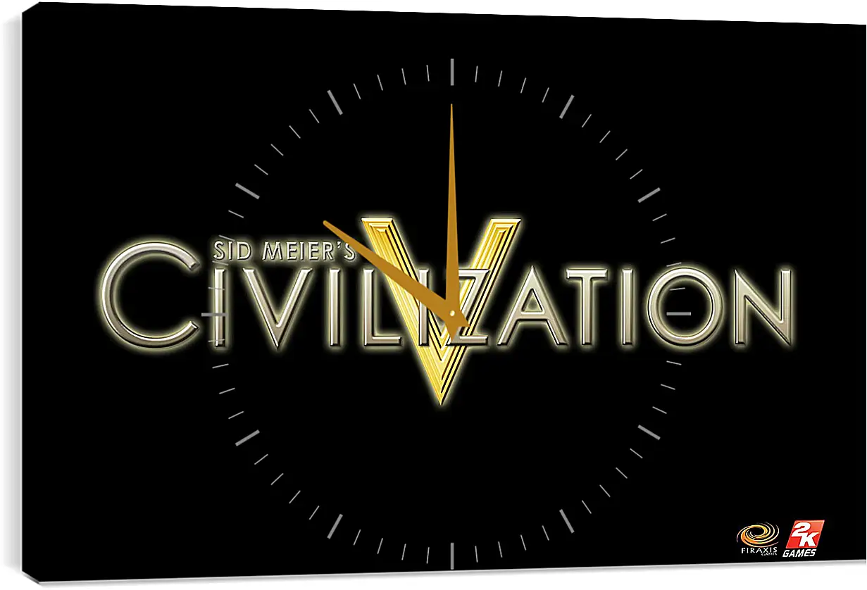 Часы картина - Civilization V
