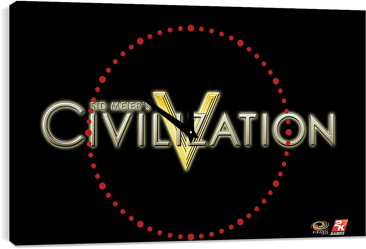 Часы картина - Civilization V
