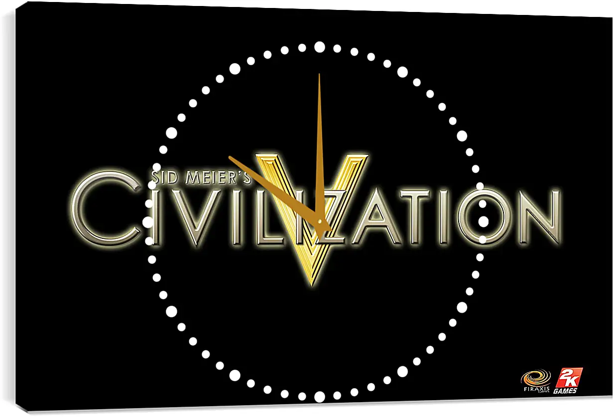 Часы картина - Civilization V
