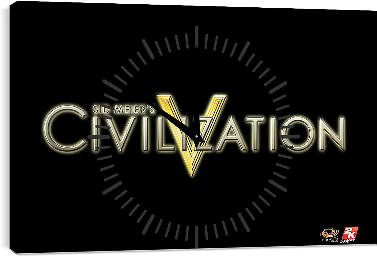 Часы картина - Civilization V
